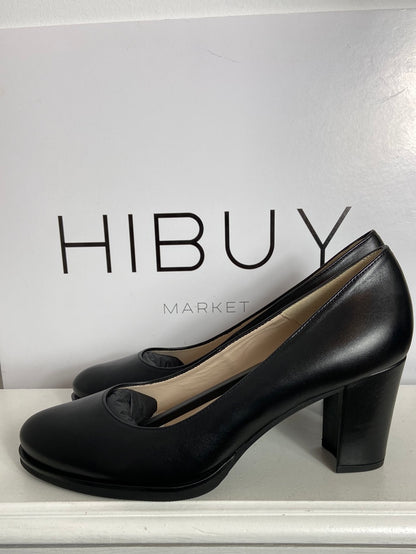 LODI. Black heeled shoe size 40