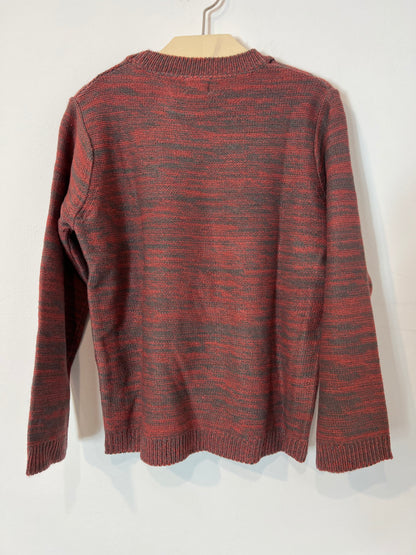 BOSSA. Pink and gray sweater, size 8 years