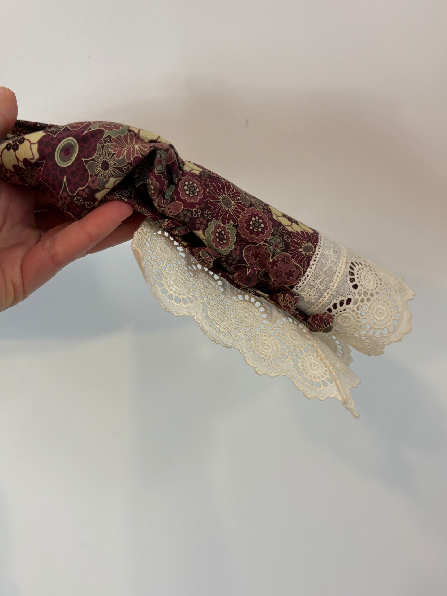 ANDION. Vestido estampado flores detalle puños. TU (S/M)