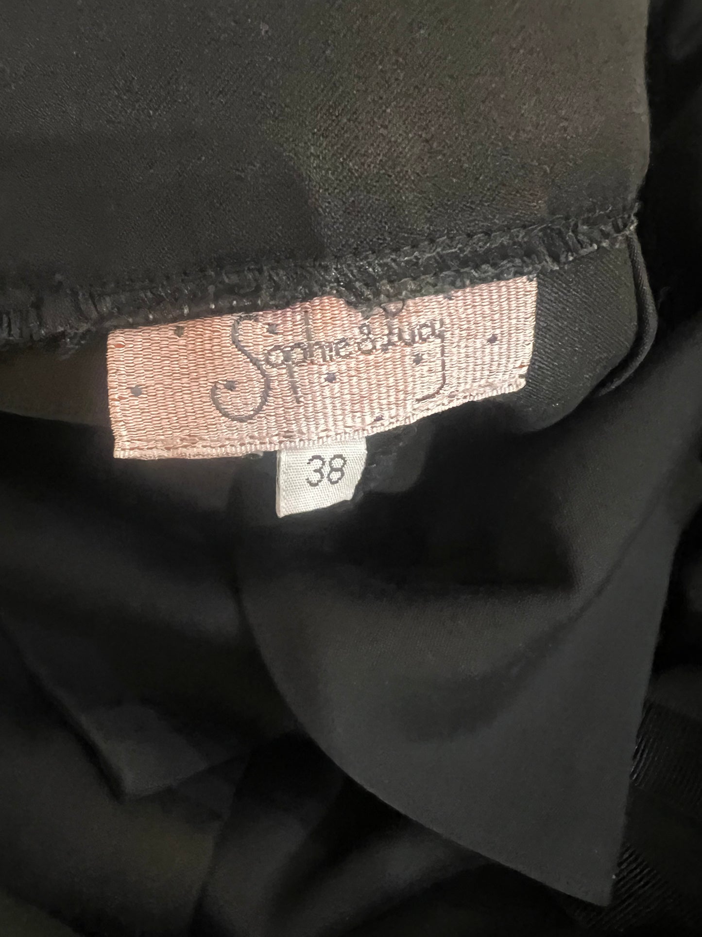 SOPHIE&amp;LUCY. Flowy black trousers, size 38