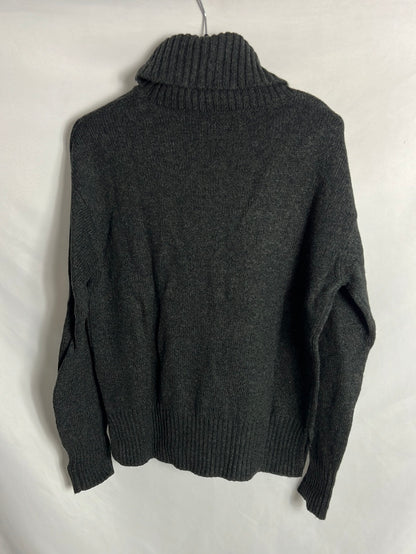 TOMTAILOR. Jersey gris cuello vuelto. TXS