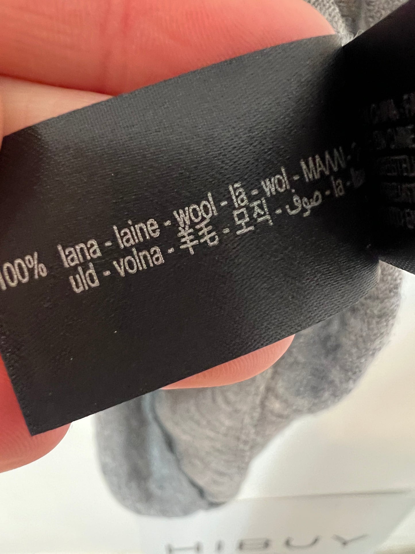 ZARA. Grey wool top. TL