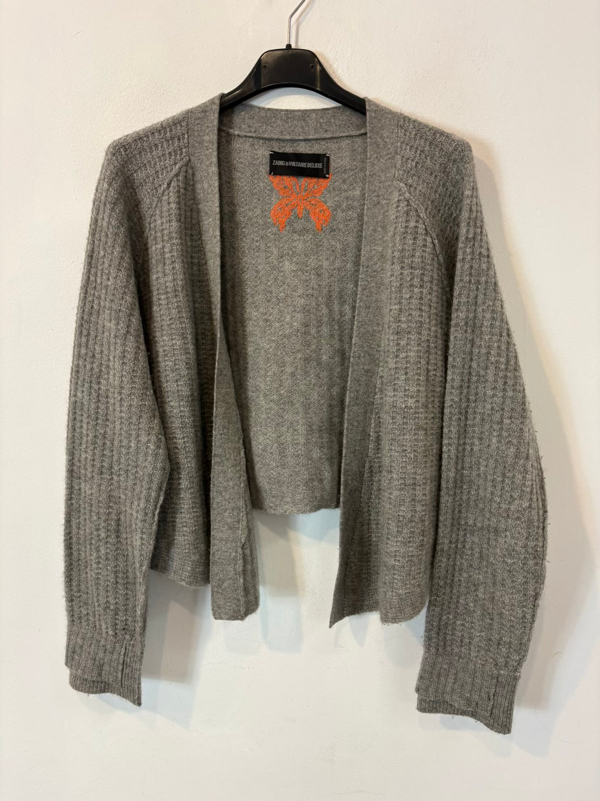 ZADIG & VOLTAIRE. Cárdigan cashmere bordado