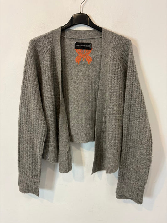 ZADIG & VOLTAIRE. Cárdigan cashmere bordado