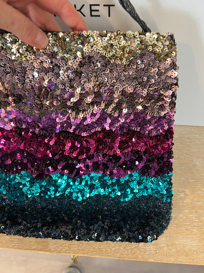 ACCESSORIZE. Cartera de mano lentejuelas