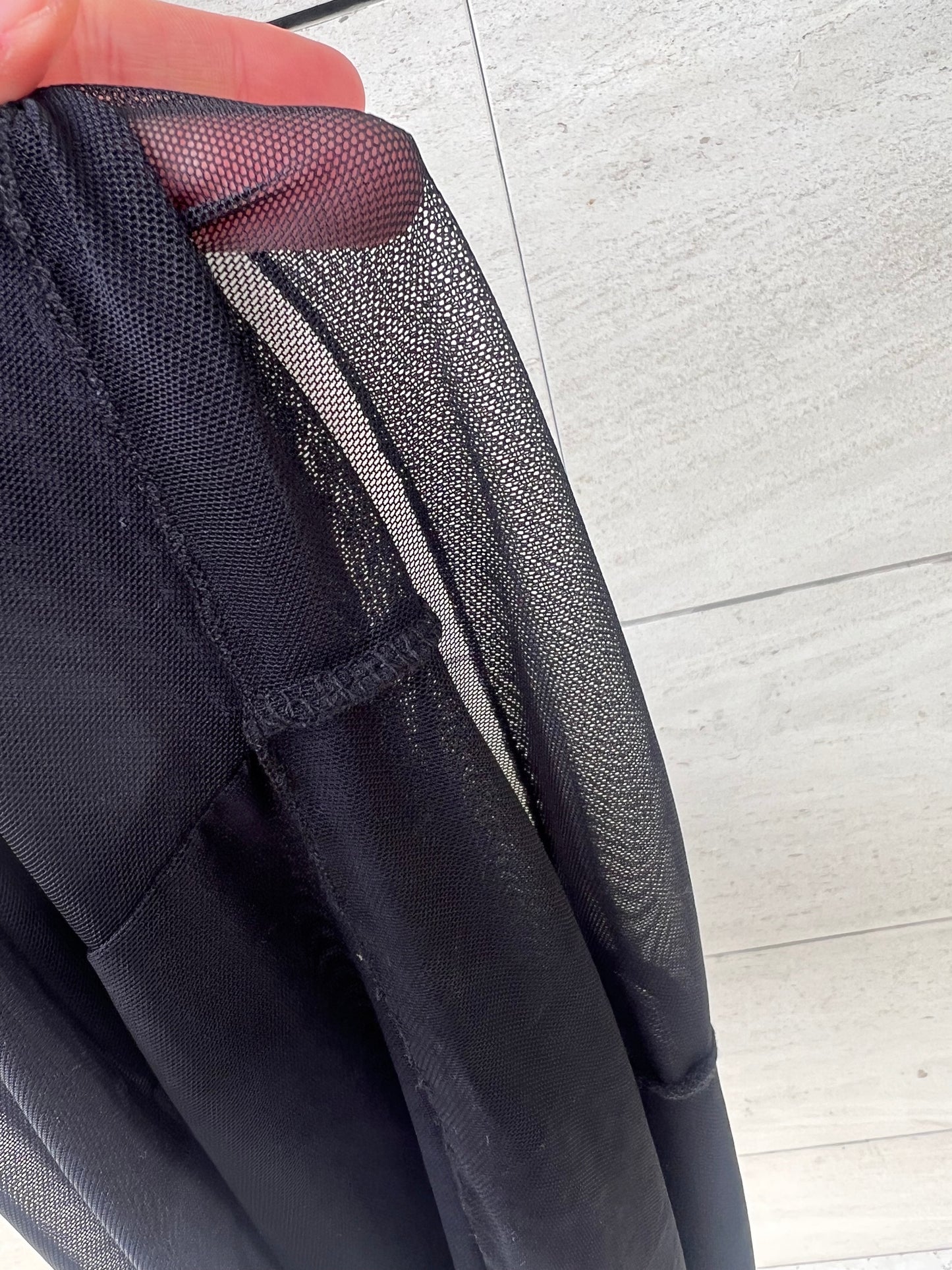 JARDINVUE. Vestido largo gasa doble capa. T M