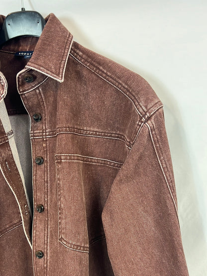 SOEUR. Sobre camisa denim efecto desgastado. T 34