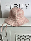 H&M. Bucket rosa flores T 6-12  meses
