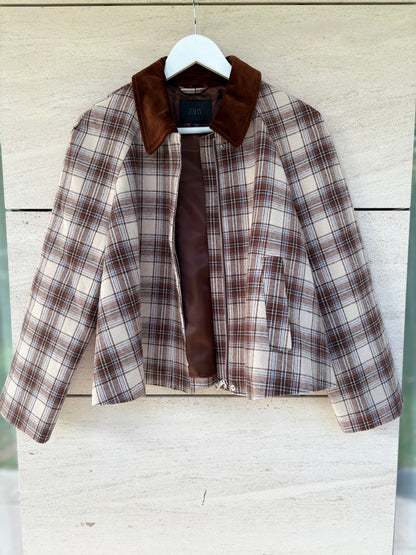 ZARA. Black stretch knit top. TL