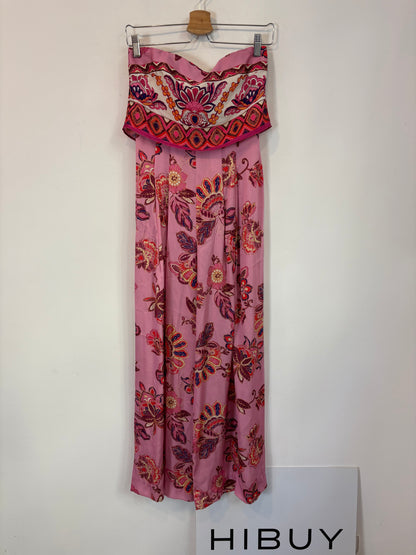 ZARA. Mono estampado flores