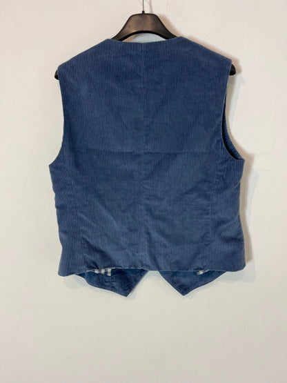 POPPELIN. Total look chaleco y pantalón pana T.m/l