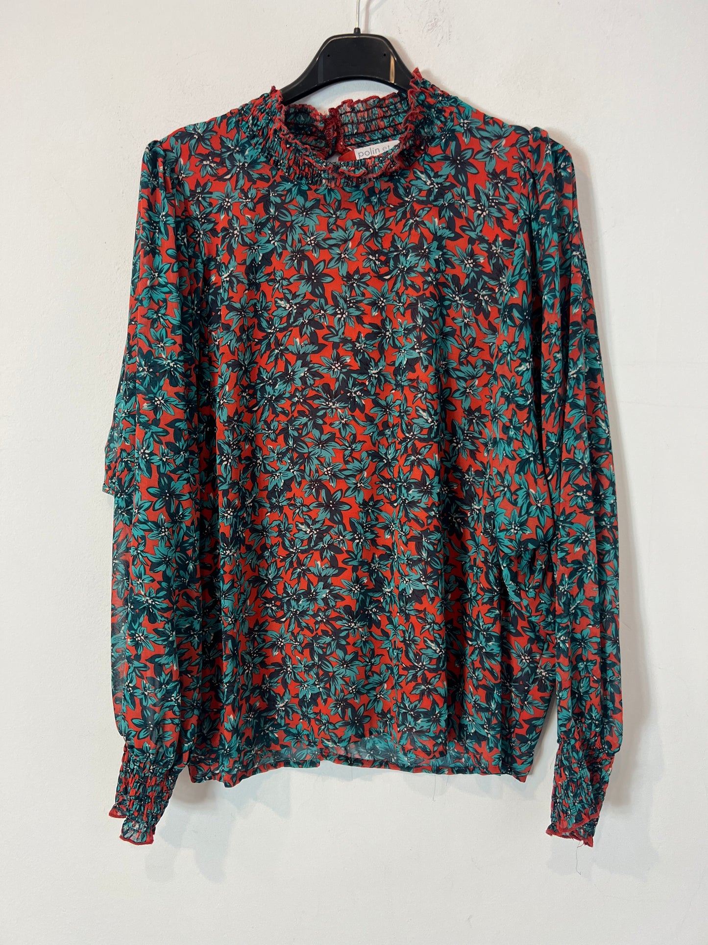 POLIN ET MOI. Ts flower tile blouse 