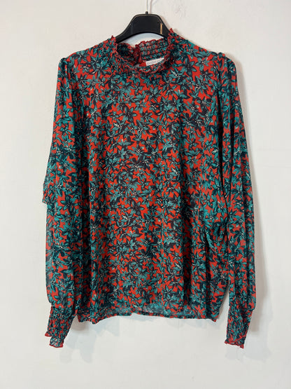 POLIN ET MOI. Ts flower tile blouse 