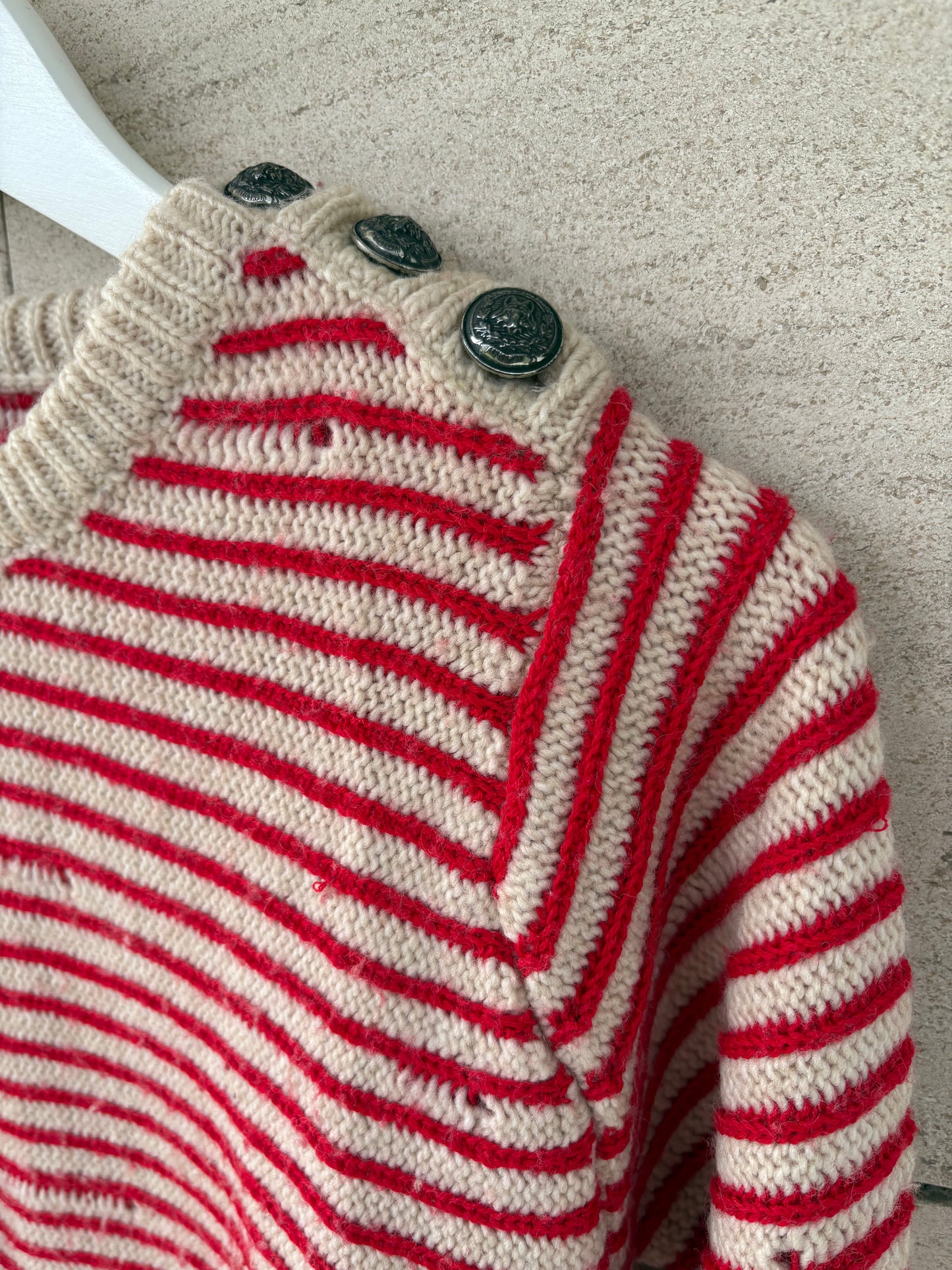 ZADIG & VOLTAIRE. Jersey lana rayas