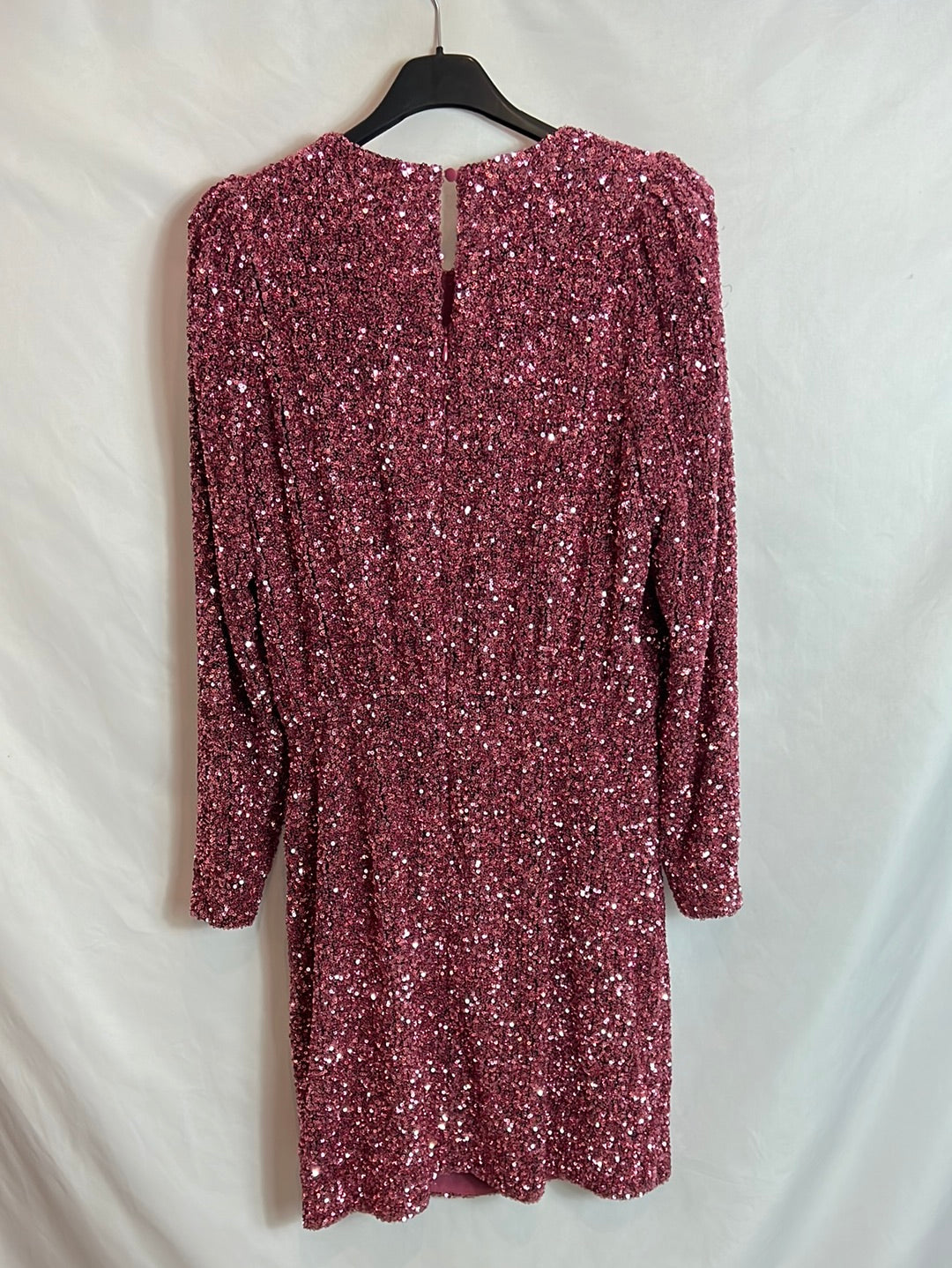 & other stories pink sequin dress & Other Stories a line mini cami dress in pink sequin