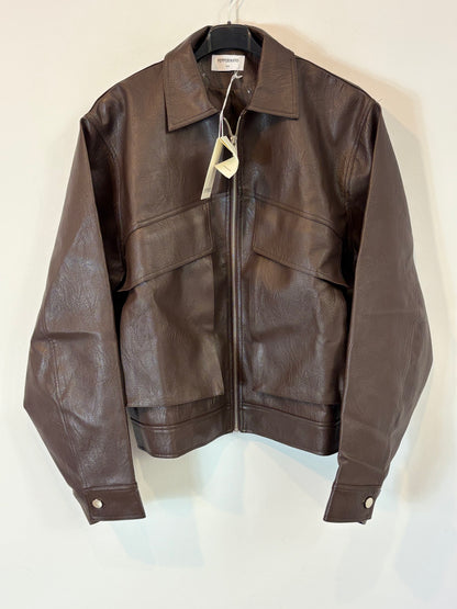 PEPPERMAYO. Brown jacket with pockets. TS/M