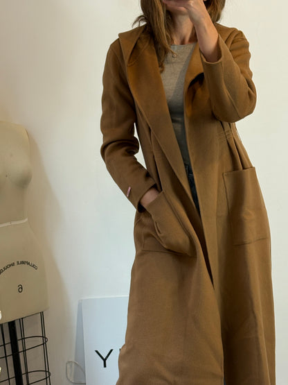 MAX&Co. Abrigo largo lana con capucha