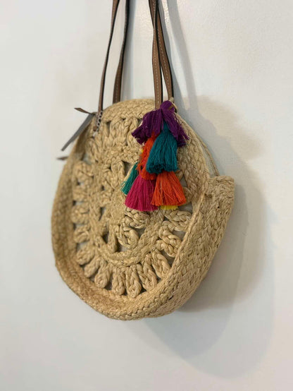 PARFOIS. Bolso redondo cuerda