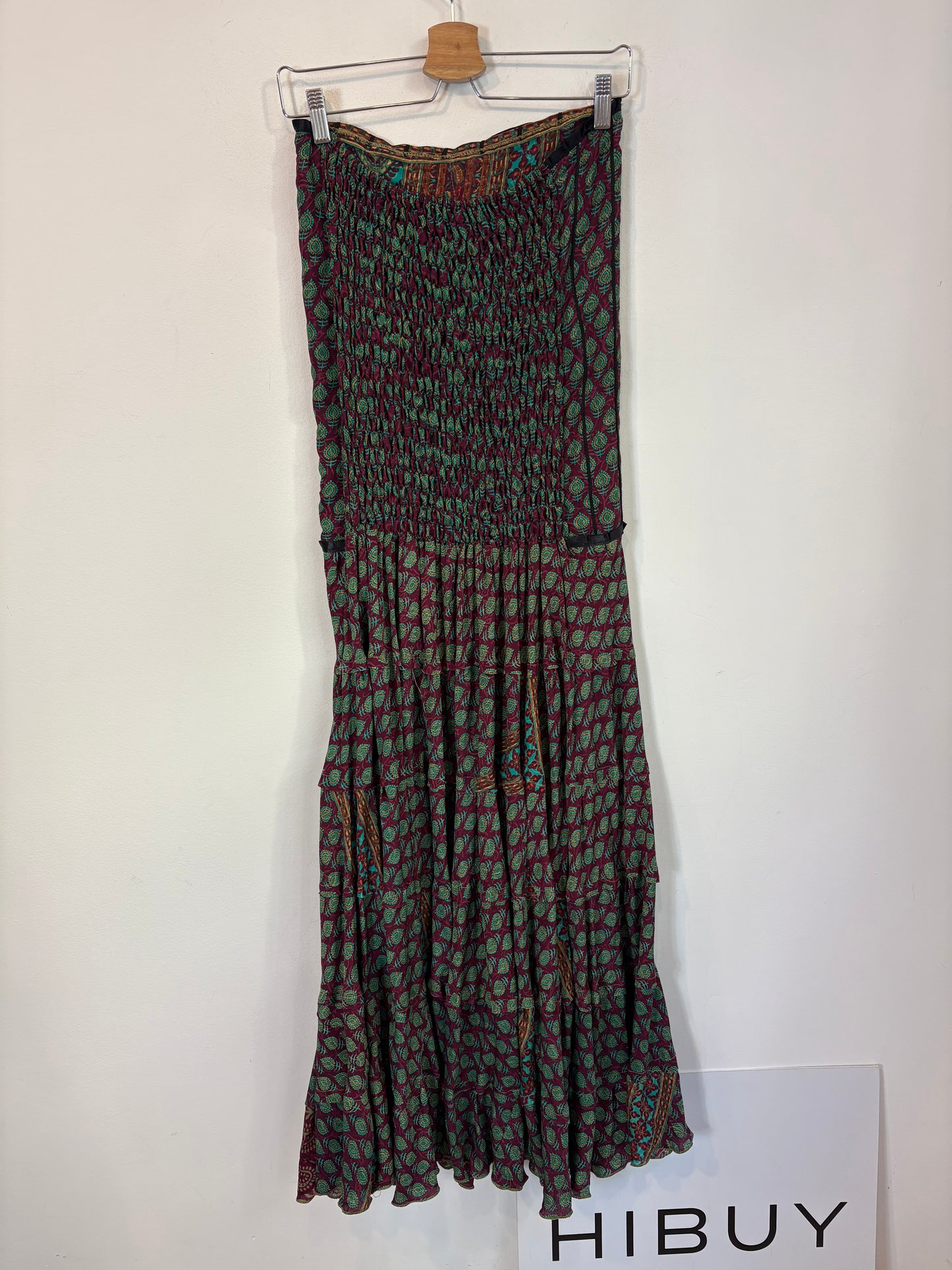 MALABABA. Checkered pareo/scarf