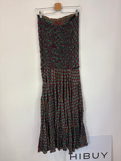 MALABABA. Checkered pareo/scarf