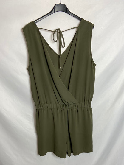 ZARA.Green cut jumpsuit Tm