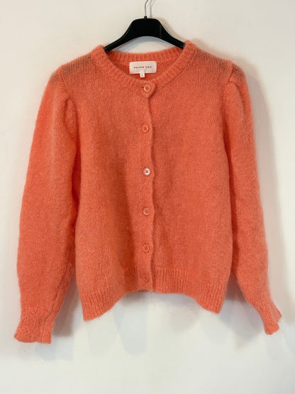 ZARA. Black stretch knit top. TL