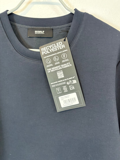 ECOALF. Vestido bicolor doble textura