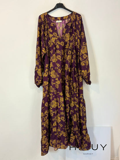 JOT. Vestido largo estampado