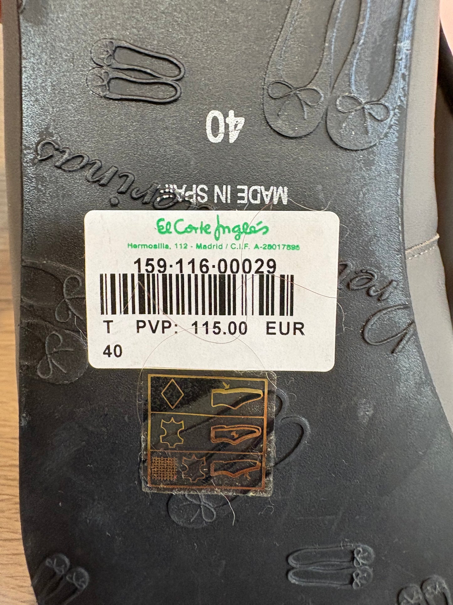 PRETTY BALLERINAS. Bailarinas piel bicolor grises. T 40