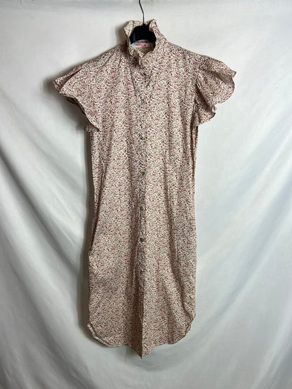 POPPELIN. Beige floral Ts dress