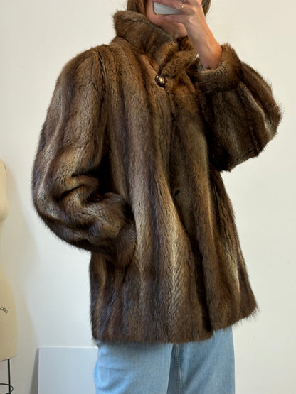 ZARA. Black stretch knit top. TL