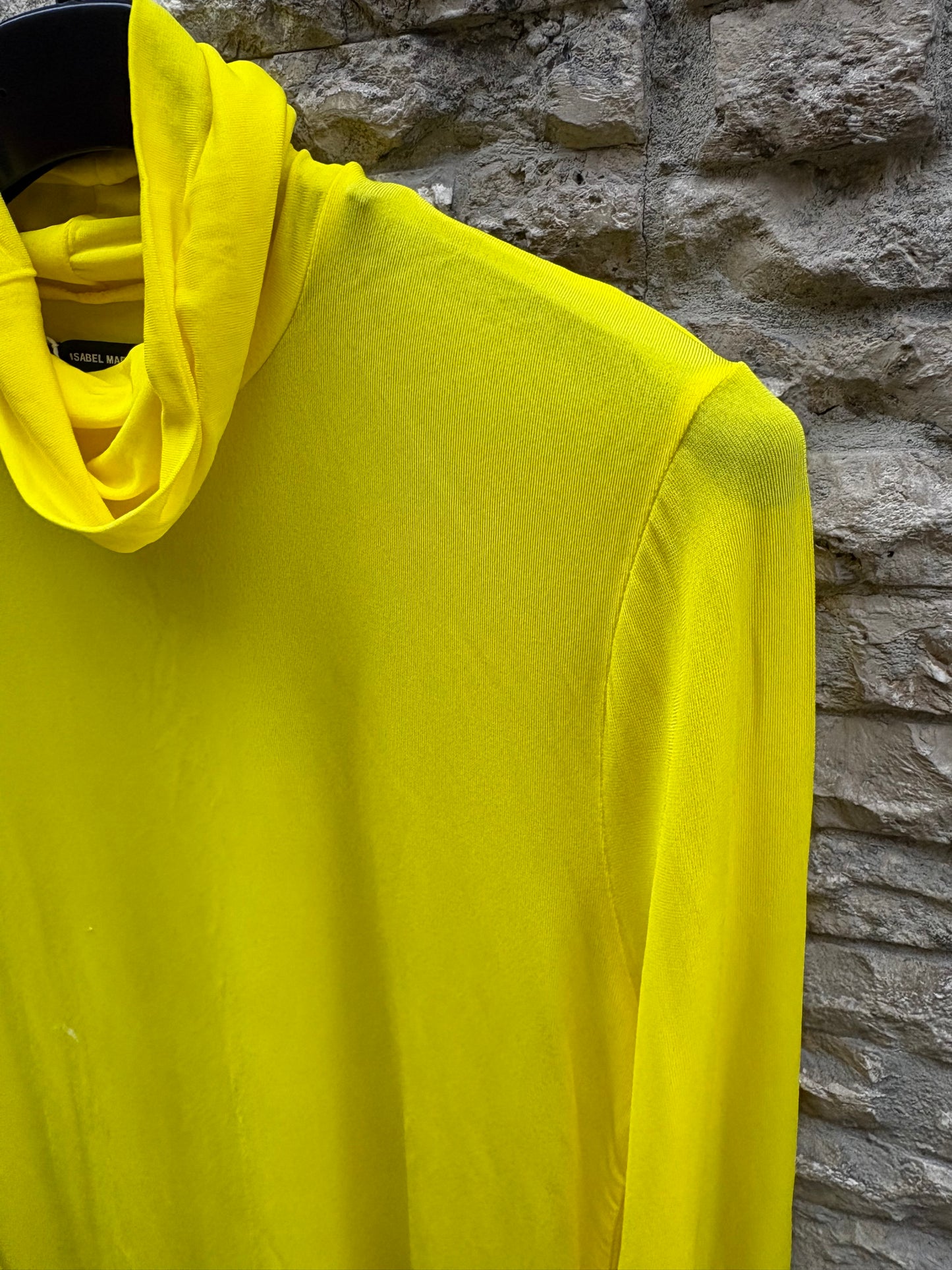ISABEL MARANT. Top amarillo elástico