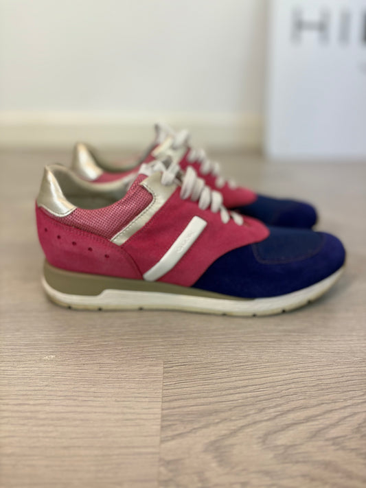 GEOX. Zapatillas bicolor. T 40