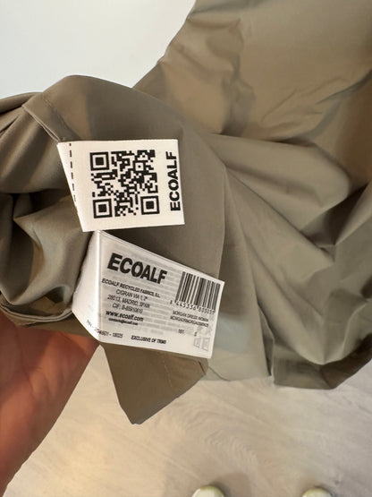 ECOALF. Vestido bicolor doble textura