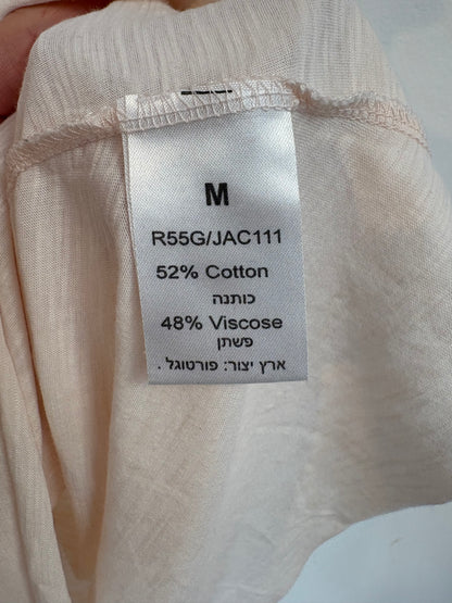 AMERICAN VINTAGE. Camiseta rosa claro mezcla