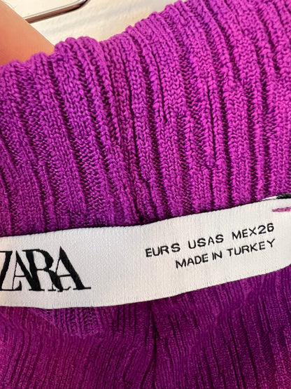 ZARA. Purple set. TS