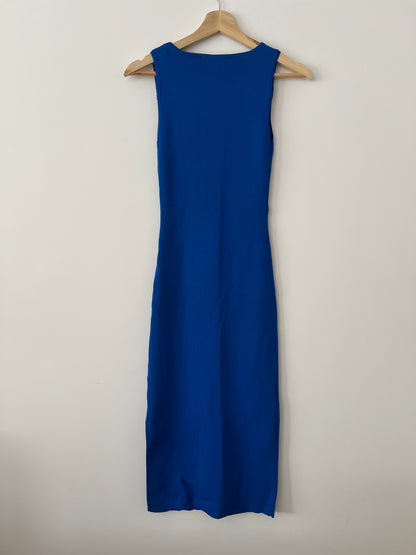 ZARA. Vestido punto pedrería
