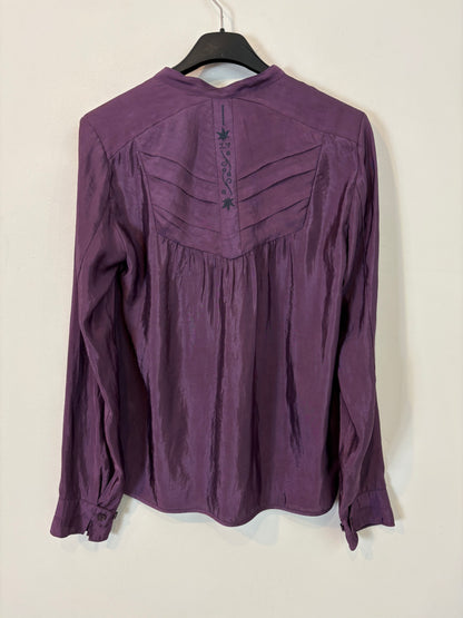 ZADIG&amp;VOLTAIRE. Fluid embroidered blouse. T XS