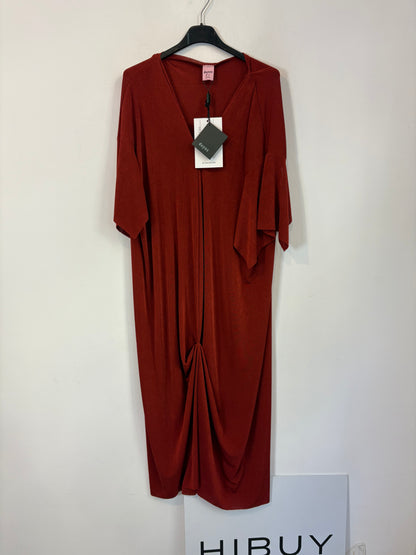 DUYOS. Vestido midi punto elástico