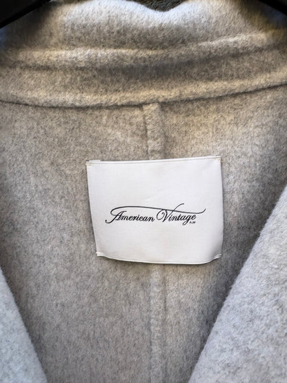 AMERICAN VINTAGE. Chaqueta gris lana