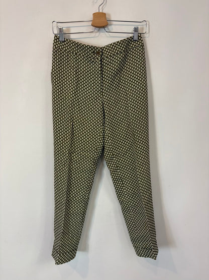 ETRO. Pantalón pinzas estampado fluido