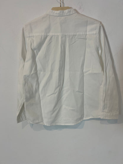GOCCO. Camisa blanca cuello mao. T 5-6 años