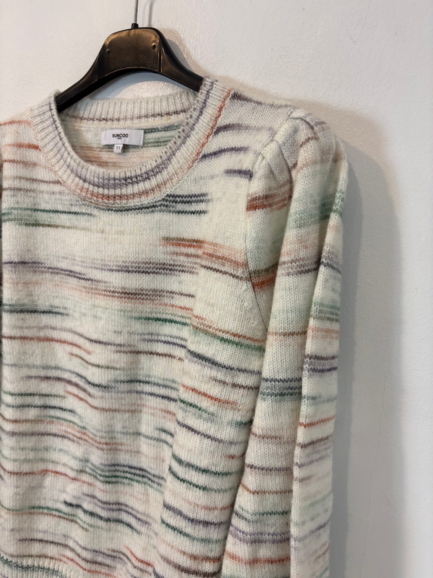 SESSÚN. Green corduroy trousers. Size 36