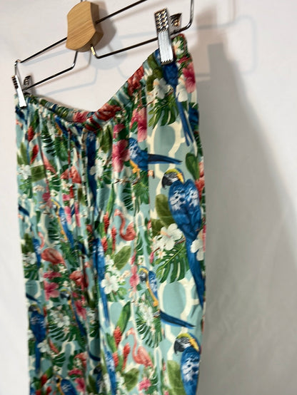 ADMAS GARDEN. Conjunto pijama estampado 3 piezas. T M/L