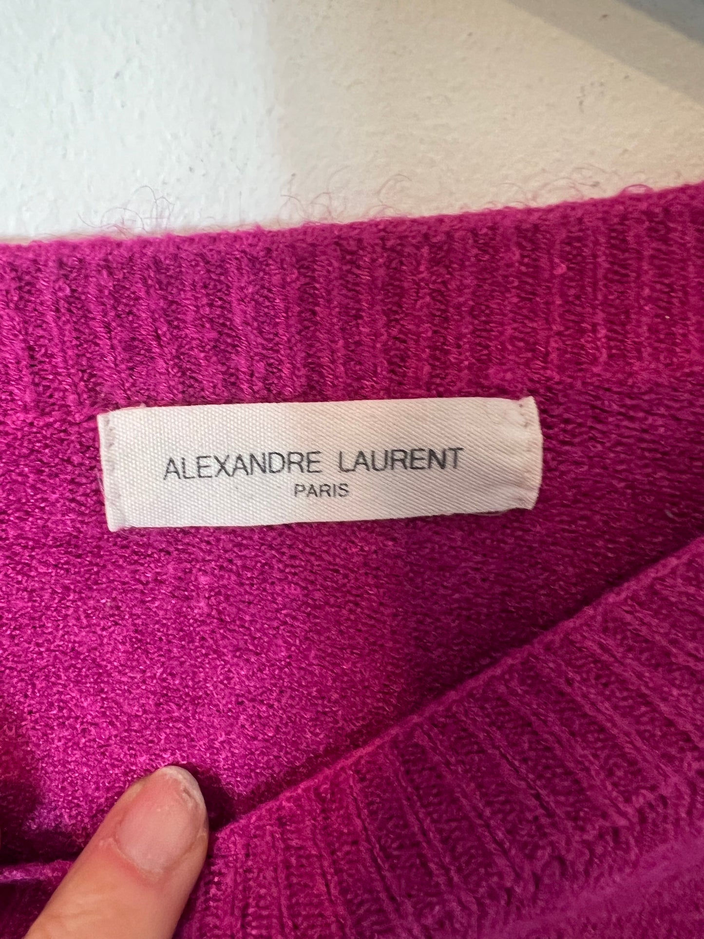 ALEXANDRE LAURENT. Jersey buganvilla. T M