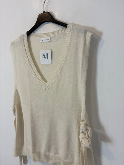 MUSCARI. Top punto crudo