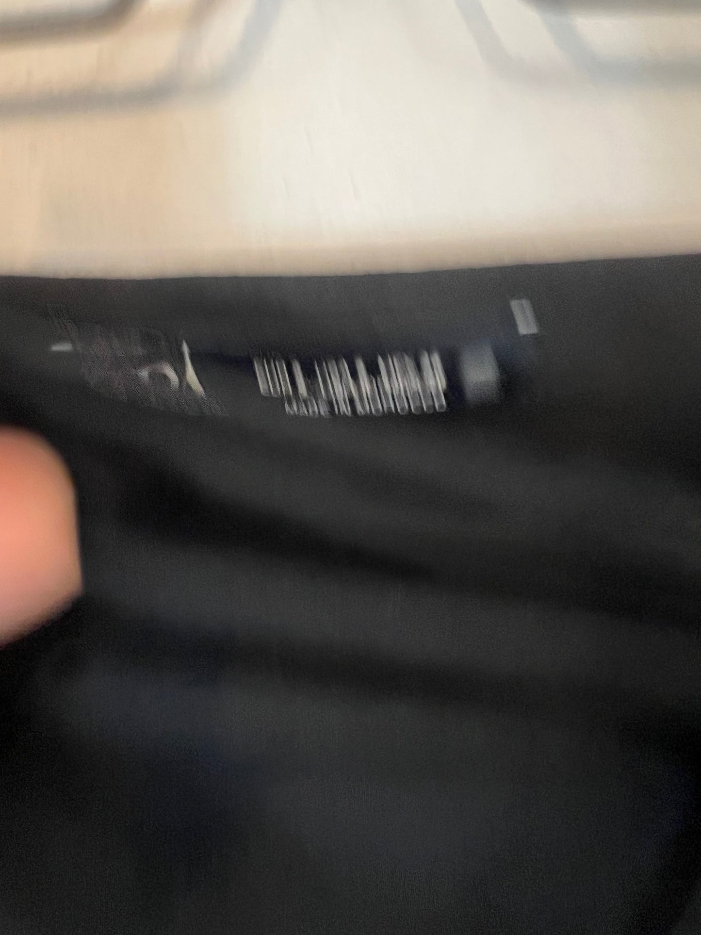 ZARA. falda negra flecos T.s