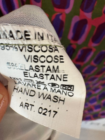 BASYCO. Vestido largo punto elástico