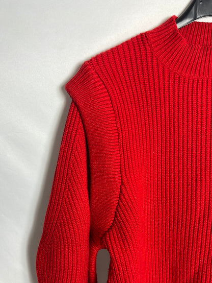 SFERA. Jersey rojo detalle hombros.T M