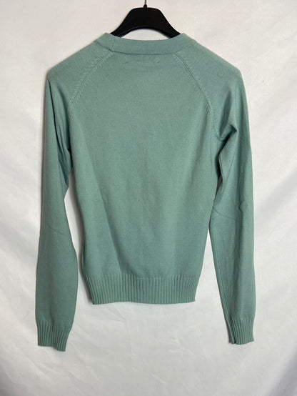 HOSS. Top verde agua T.s